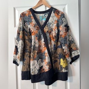 Johnny Was floral top